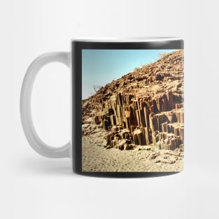 "The Organ Pipes" Canyon, Namibia Mug